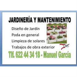 Horario de apertura Jardinería Y Mantenimientos Manuel García, Sangonera la Verde