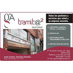 Horario de apertura Tramit@2 Gestores Gestoría Administrativa, Ávila