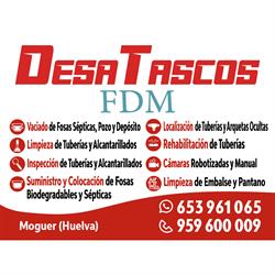 Horario de apertura Desatascos FDM, Moguer