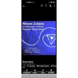 Horario de apertura Nieves Zulaica. Terapeuta, Cogollos Vega