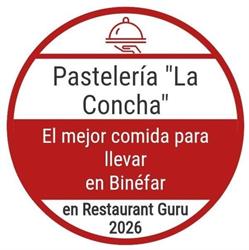 Horario de apertura Pastelería La Concha, Binéfar
