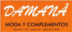 Horario de apertura Damana, Segovia