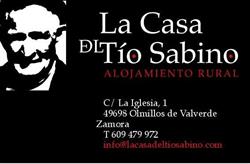 Horario de apertura Casa rural 'La casa del Tio Sabino', Olmillos de Valverde