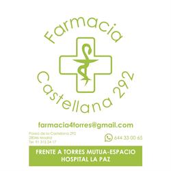 Horario de apertura Farmacia Gonzalo Huertas Istillarte, Madrid