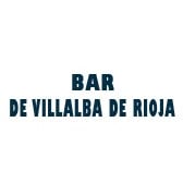 Horario de apertura Bar de Villalba de Rioja Pinchos, 