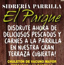 Horario de apertura Sidrería EL PARQUE. Pola de Siero, 