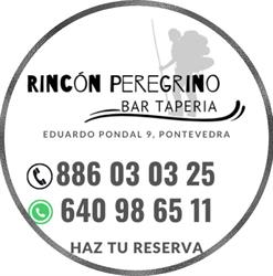 Horario de apertura Rincón Peregrino Bar Taperia, Pontevedra