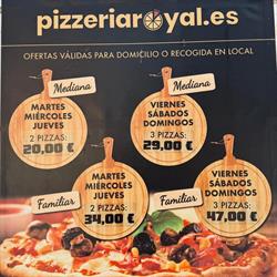 Horario de apertura Pizzeria Royal Colmenarejo, 