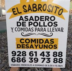 Horario de apertura El Sabrosito, Teror
