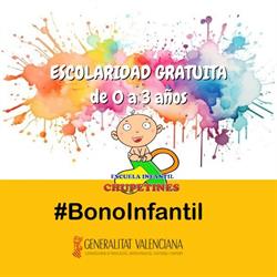Horario de apertura Escuela Infantil Chupetines, Elche