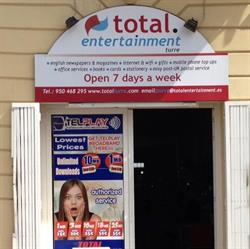 Horario de apertura Total Entertainment, Turre, 