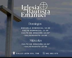 Iglesia Bautista Emanuel en Sevilla (Macarena) - Horario de apertura
