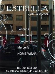 Horario de apertura Lenceria Estrella, Alaquàs