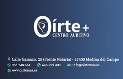 Horario de apertura oirte + Centro auditivo, Medina del Campo