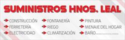 Horario de apertura Suministros Hnos Leal, El Cuervo