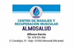 Horario de apertura Centro de Masajes y Recuperación Muscular ALMOSALUD, Almoradí