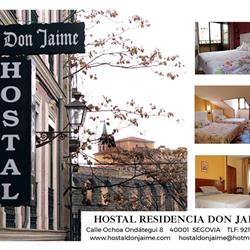 Horario de apertura Hostal DON JAIME, Segovia