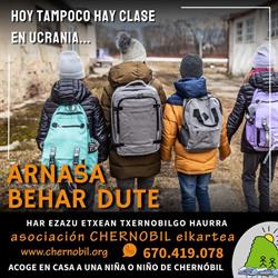 Horario de apertura Asociación Chernobil Elkartea, Bilbao