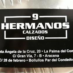 Horario de apertura Calzados 9 Hermanos, La Palma del Condado