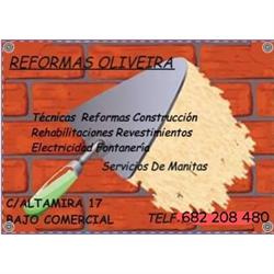 Horario de apertura Reformas Oliveira Gijon, 