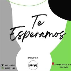 Horario de apertura Bar Zubia, Orkoien