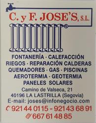 Horario de apertura C Y F JOSES S.L., La Lastrilla
