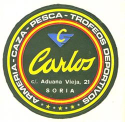 Horario de apertura Armería Carlos, Soria