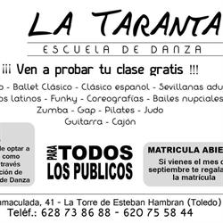 Horario de apertura La Taranta, Torre de Esteban Hambran