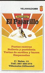 Horario de apertura Panadería Bollería El Pajarillo., Villamalea