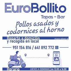 Horario de apertura Euro Bollito, Ronda