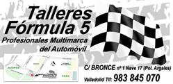 Horario de apertura Talleres Formula 5, Valladolid