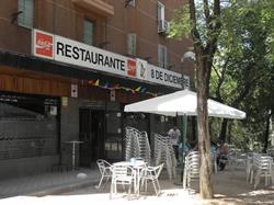Bar-Restaurante 8 de diciembre en Madrid (Ciudad Lineal) - Horario de apertura