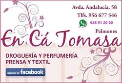 Horario de apertura En ca Tomasa, Palmones
