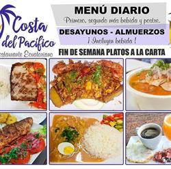 Horario de apertura Bar Restaurante Ecuatoriano Costa del Pacífico, Valencia