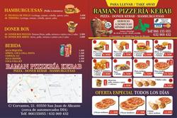 Horario de apertura Raman Pizzeria kebab, Sant Joan d'Alacant