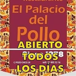 Horario de apertura Restaurante El Palacio del Pollo Valdemoro, 