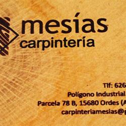 Horario de apertura Mesías Carpintería, Ordes