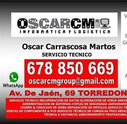 Horario de apertura Informática Oscar CM GROUP, Torredonjimeno