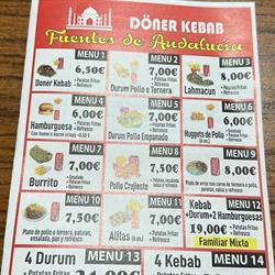 Horario de apertura KEBAB Fuentes de Andalucia, 