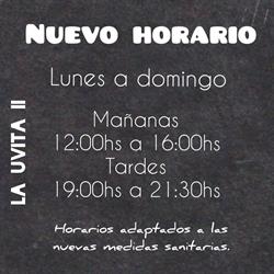 Horario de apertura La Uvita II - Freiduría y Comida Casera para llevar, Cádiz