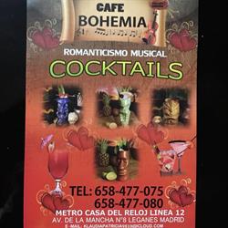 Horario de apertura Pub café son bohemia, Leganés