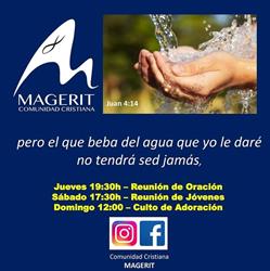 Comunidad Cristiana Magerit en Madrid (Puente De Vallecas) - Horario de apertura