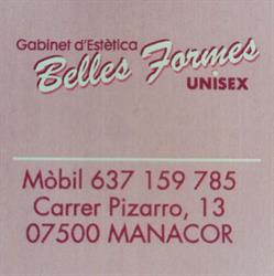 Horario de apertura Peluqueria i estetica Belles Formes, Manacor