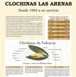 Clóchinas Las Arenas en Valencia (Poblats Marítims) - Horario de apertura