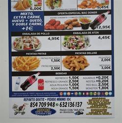Horario de apertura MAC DONER KEBAB, Lebrija