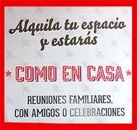 Horario de apertura COMO En CASA, Elche
