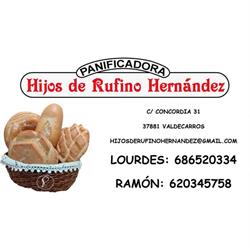 Horario de apertura Panadería Hijos de Rufino Hernández, Valdecarros