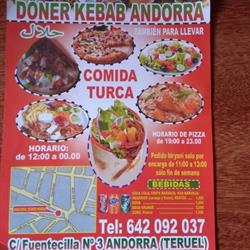 Horario de apertura Doner Kebab Andorra, 