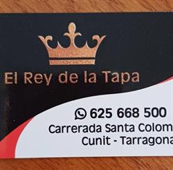 Horario de apertura El Rey de la tapa Cunit,