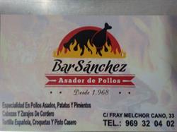 Horario de apertura BAR Sanchez, Tarancón